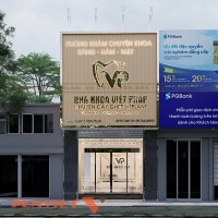 Thiết kế phòng khám nha khoa Việt Pháp hiện đại, sang trọng và chuẩn mực